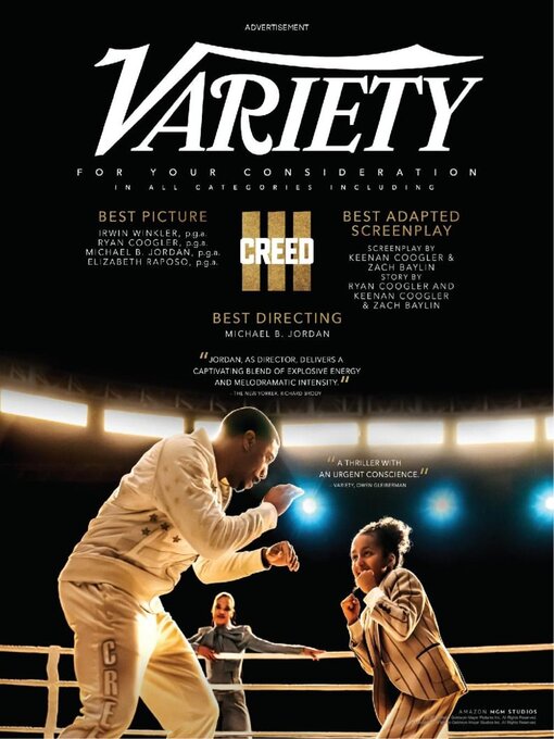 Title details for Variety by Penske Media Corporation - Available